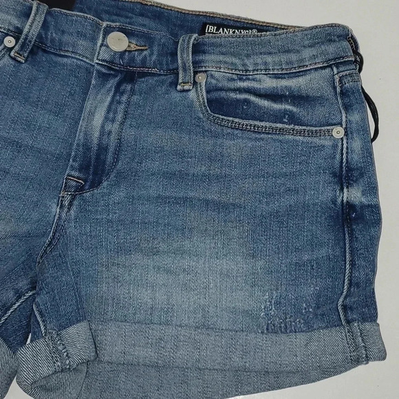 BLANK NYC Non-Distressed Roll Up "The Fulton" Jean Shorts NWT - Picture 2 of 8
